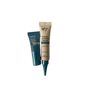 No 7 Protect & Perfect Intense Advanced Eye Cream 0.5 oz & Sample Serum 0.16 oz